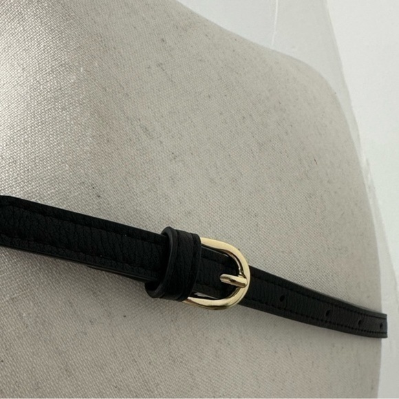 Pinko Black Leather Belt Bag Fanny Pack Pouch NWT $599 - Picture 8 of 9
